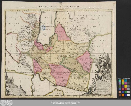 Imperii Persici Delineatio : Ex Scriptis Potissimum Geographicis Arabum Et Persarum