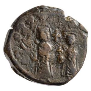 Münze, Follis, 612 / 613