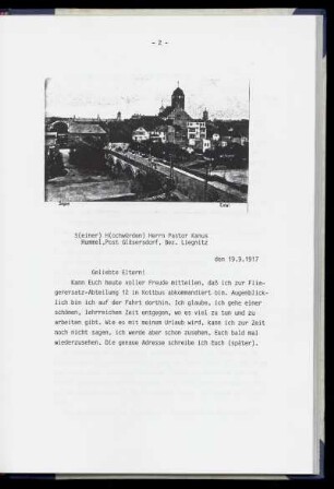 Brief vom 10.09.1917