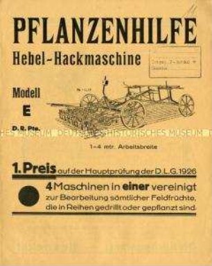 Hebel-Hackmaschine