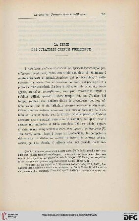 22: La serie dei curatores operum publicorum