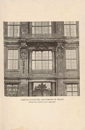 Andreas Schlüter, Das Schloss in Berlin