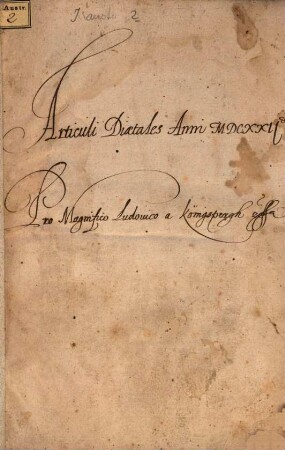 Articuli Sopronienses anni 1622