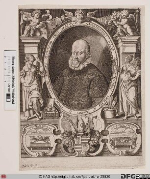 Bildnis Johann Conrad (von Gemmingen), 1595-1612 Fürstbischof von Eichstätt