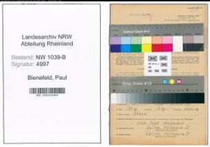 Entnazifizierung Paul Bienefeld , geb. 28.09.1914 (Angestellter)