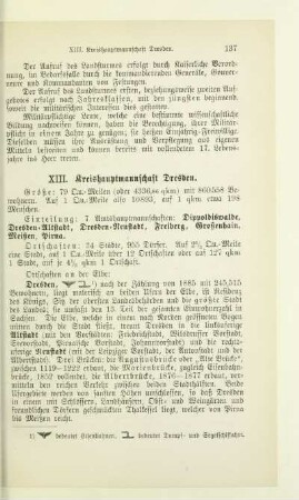 XIII. Kreishauptmannschaft Dresden