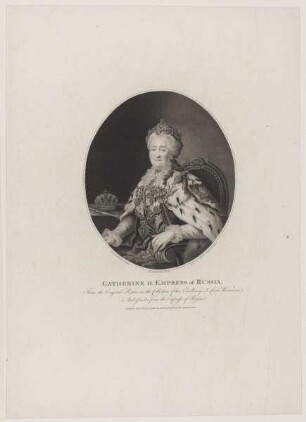 Bildnis der Catherine II. of Russia