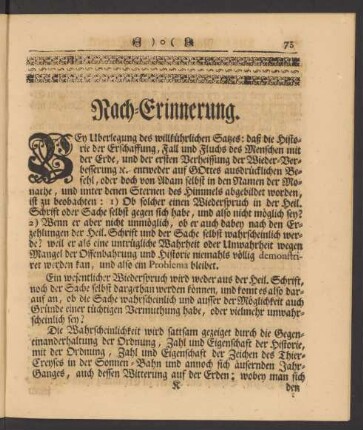 Nach-Erinnerung
