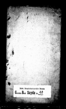 Hypothekenbuch von Neuhausen/Erzgeb.