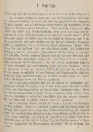 229-235 Die kirchliche Reformbewegung in der französischen Schweiz