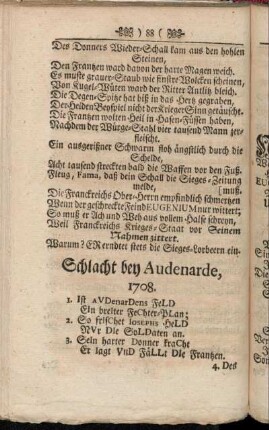 Schlacht bey Audenarde, 1708.