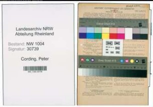 Entnazifizierung Peter Cording , geb. 29.04.1895 (Anstreicher)