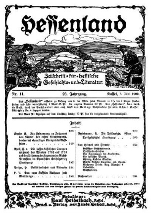 Nr. 11, 3. Juni 1909