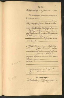 Standesamtsbuch der Stadt Aschaffenburg: Geburten 365/1900 - 184/1901