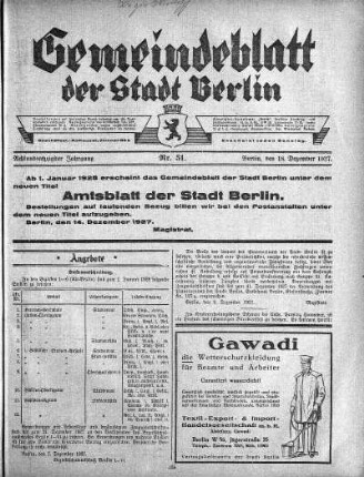 1927,51: Nr. 51, 18. Dezember 1927