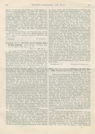542-544 [Rezension] Belser, Johannes, Einleitung in das Neue Testament