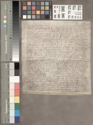 Dalsheim: Bestandbrief über neun Malter Korn jährlich zu Dalsheim