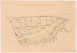Annateich-Tiergarten, Hannover: Grundriss 1:2000