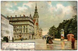 Leipzig : Promenade am alten Theater