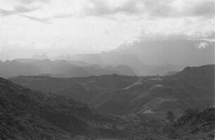 Nordwest Abbruch des Simien Gebirges : Blick auf den Nordwest Abbruch des Simien Gebirges.