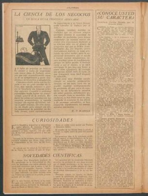 Novedades científicas
