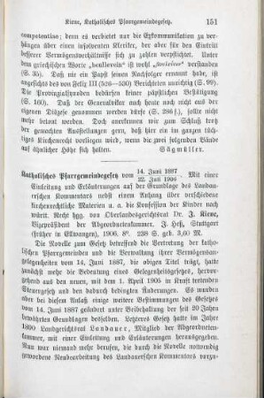 151-153 [Rezension] Katholisches Pfarrgemeindegesetz
