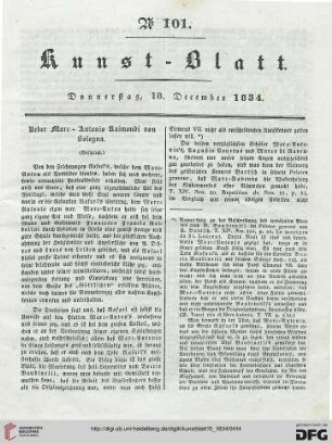 Nr. 101-104 (18. December – 30.December 1834)