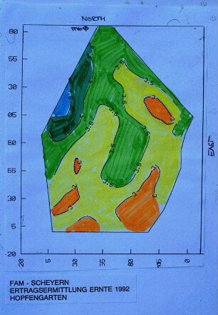 Ertragsermittlung Scheyern Ernte 1992