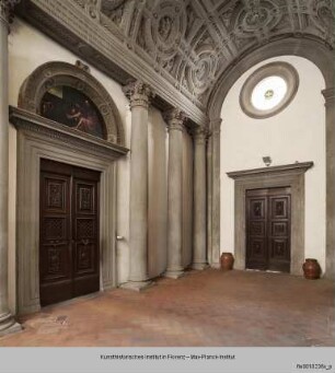 Santo Spirito, Santo Spirito, Sakristei, Vorhalle, Florenz