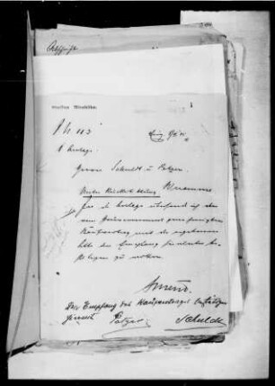 Landkauf und -verkauf im Bezirk Misahöhe. Genehmigung von Landerwerbsverträgen durch das Kaiserliche Gouvernement. Mit Lageskizzen (Einzelfälle)