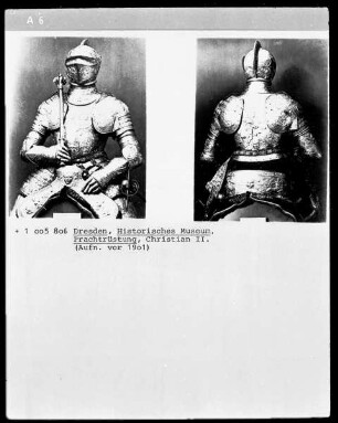 Prunkharnisch Christians II.