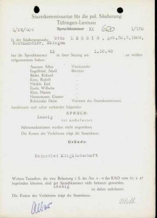 Lessig, Otto