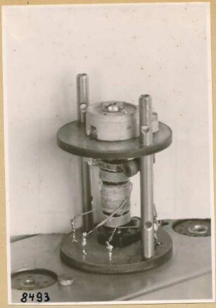 Spektrometer Baustein; Foto 1953