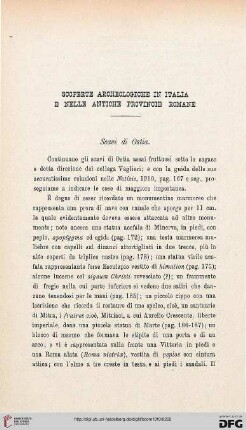 38: Scoperte archeologiche in Italia e nelle antiche provincie romane, [18]