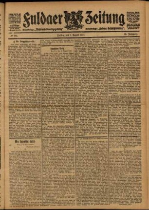Ausgabe vom Donnerstag, den 03. August 1905.