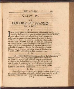 Capvt IV. De dolore et spasmo iliaco