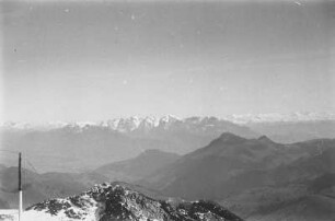 Die Hohen Tauern : Blick vom Wendelstein (1838 m) auf die Hochgebirgsregion der Hohen Tauern