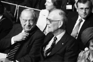 1978 Medizin 26. Juni bis 30. Juni; Vor der Eröffnung: A. Goppel, Graf Lennart Bernadotte