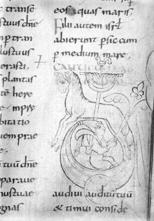 Psalter von Corbie — Initiale ?, Folio 133 recto