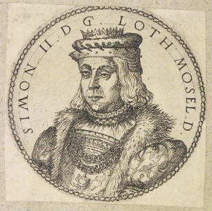 Bildnis des Simon II., Herzog von Lothringen