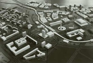 Stadtmodell des Neubaus