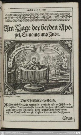 Am Tage der beeden Apostel, Simonis und Judae