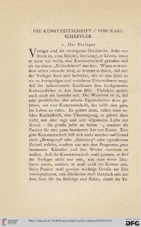 Die Kunstzeitschrift