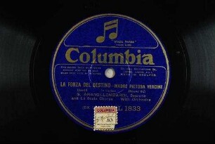 La forza del destino : La vergina degli angeli / (Verdi)
