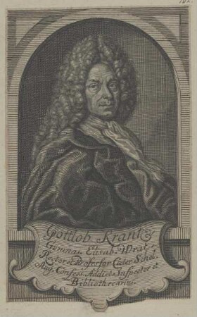 Bildnis des Gottlob Krantz