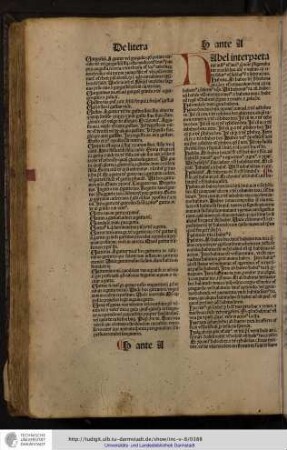 Habel interpretatur iustus vel luctus quo nomine prefigurabatur occidendus...