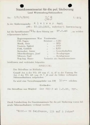 Kleiser, Karl