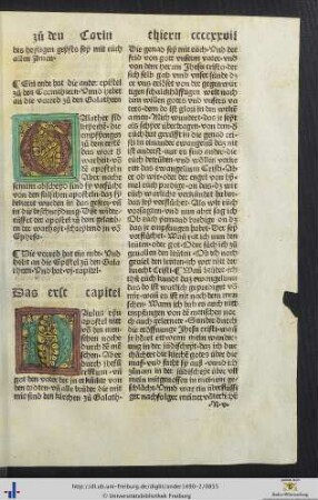 Die vorred zuo den Galathern