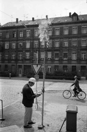 Beginn der Umstellung der Gasversorgung in der Südstadt auf Erdgas
