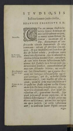 Ad Studiosos juris civilis